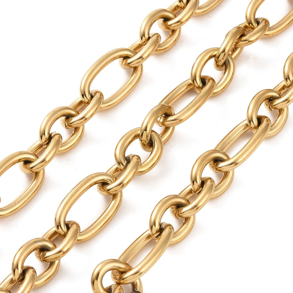Chunky fígaro chain