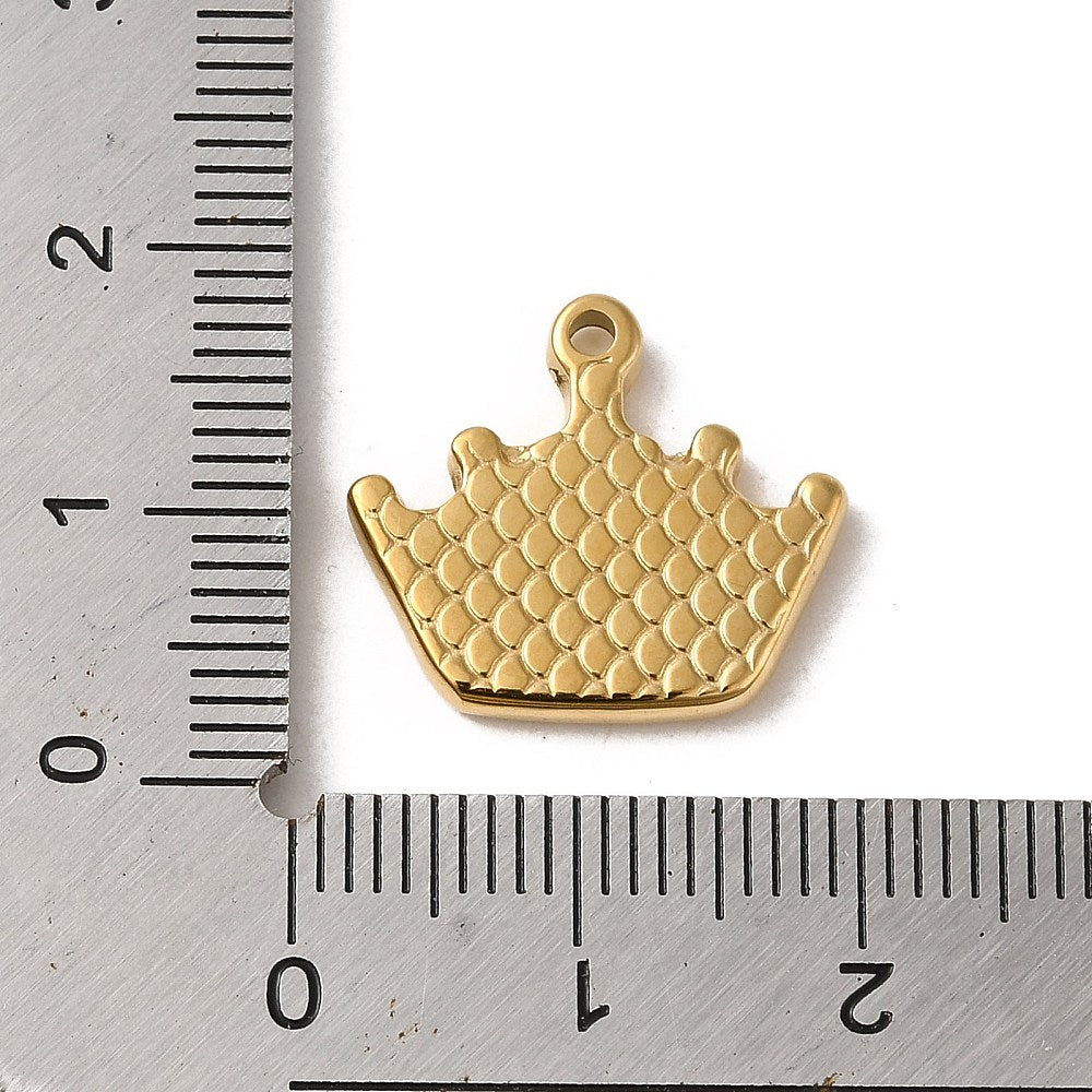 Crown charm