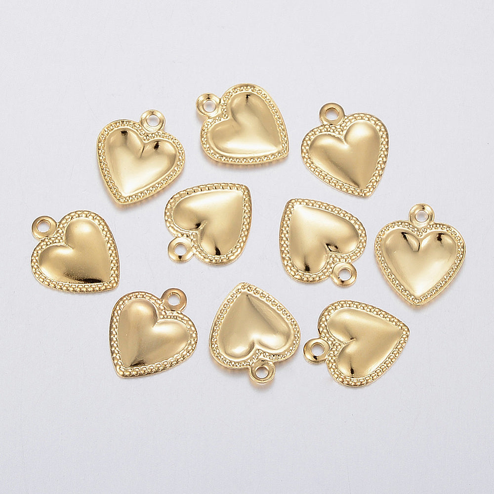 Corazón pequeño charm