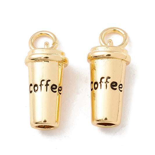 Coffee cup charm