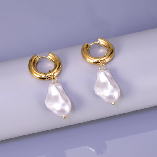Pearl earrings