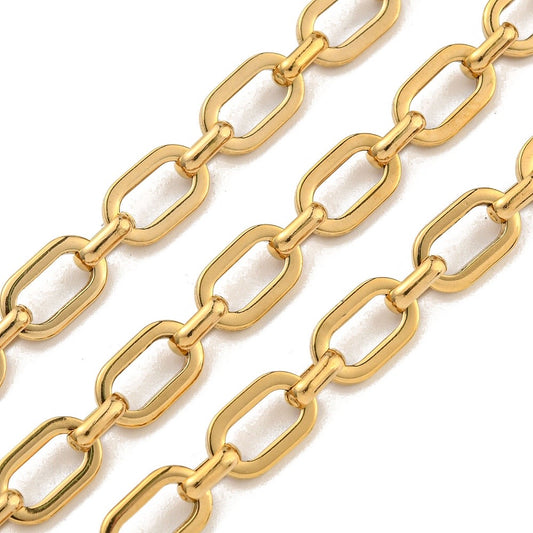 Oval links chain