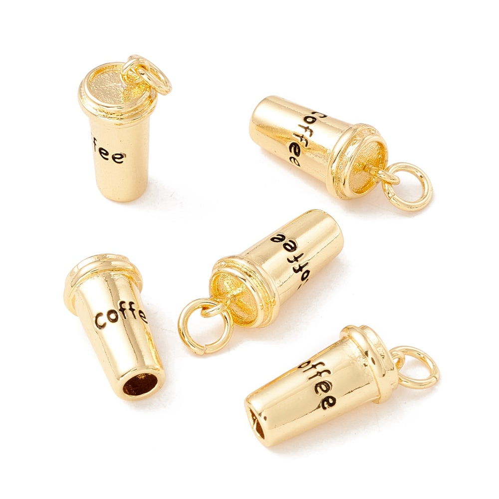Coffee cup charm